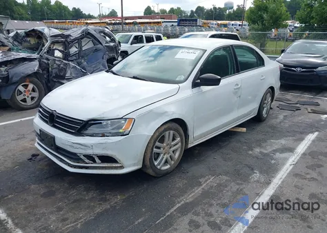 2015 Volkswagen Jetta 2.0L S from USA, damaged, VIN 3VW2K7AJ7FM220354